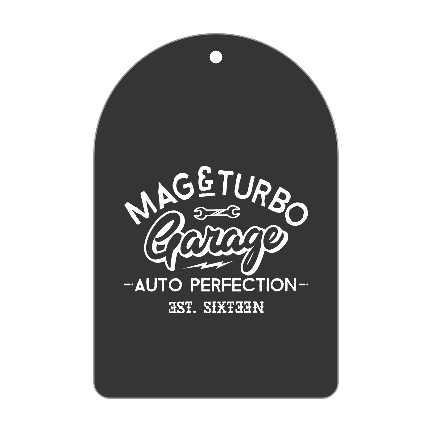 Hanging Card Air Fresheners. Garage brand. Double Sided