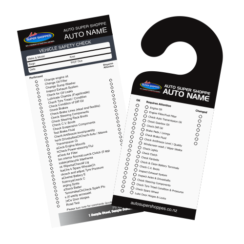 AutoSS - Hanging Card