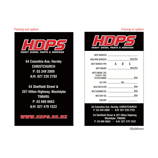 HDPS - Commercial Label