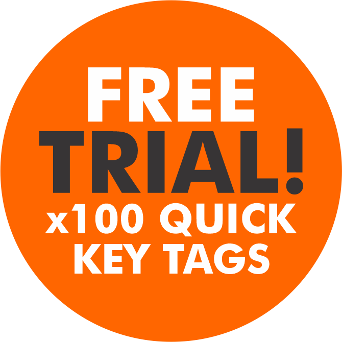 Quick Key Tags 100x FREE TRIAL