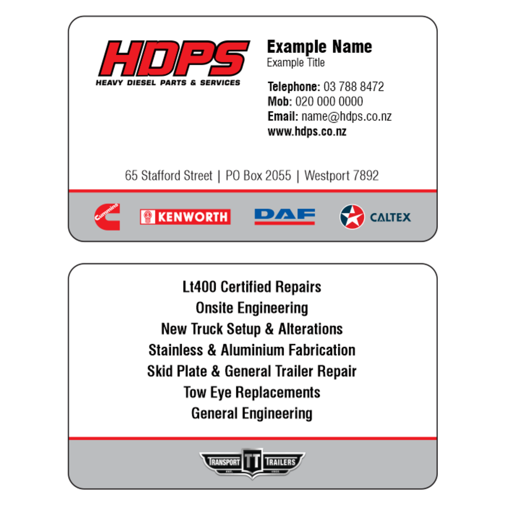 HDPS - B-Cds Stafford St