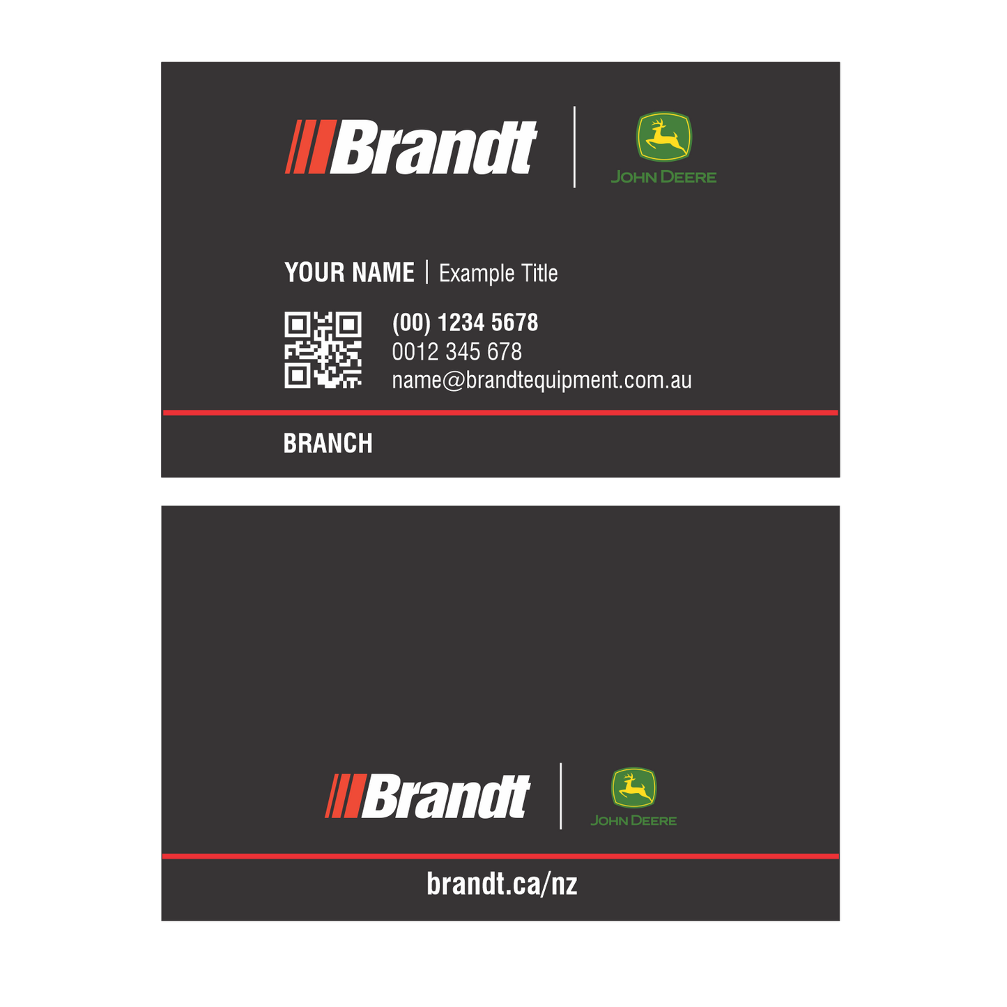 zBrandt - Business Cards