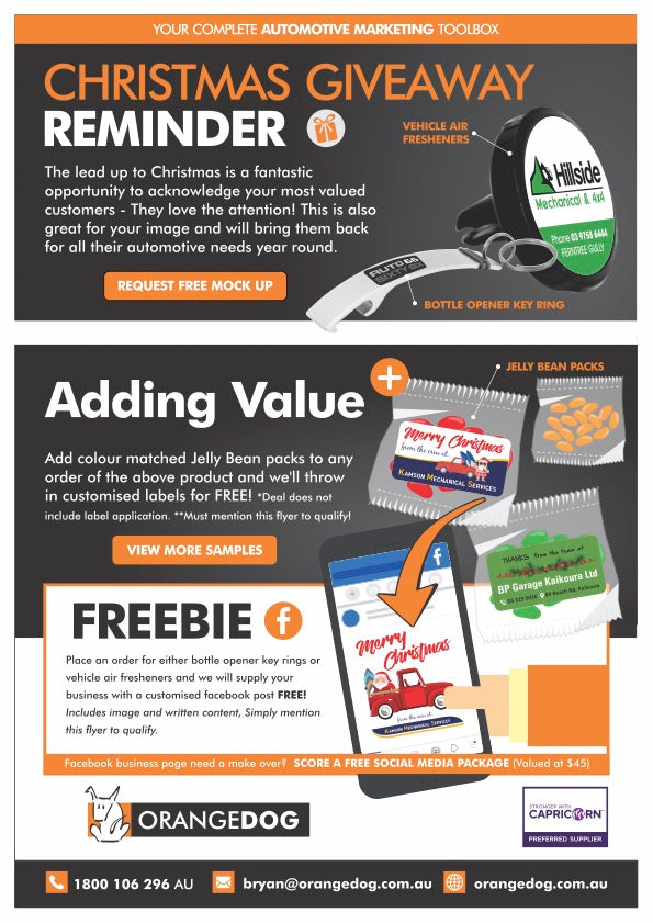 The lead up to Christmas is a fantastic opportunity to acknowledge your most valued customers.