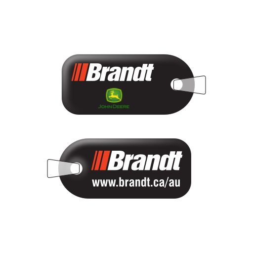 zBrandt - Domed Key Rings