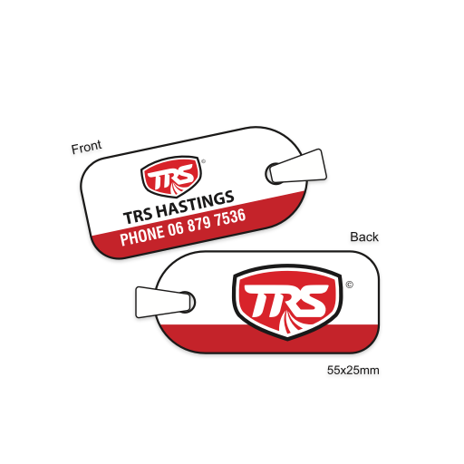 TRS - Domed Keyring 2