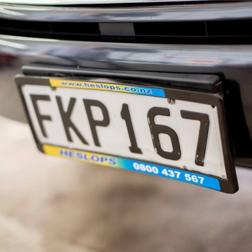 Number Plate Surrounds