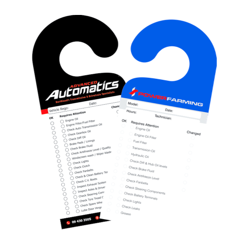 Service & Safety Checklists