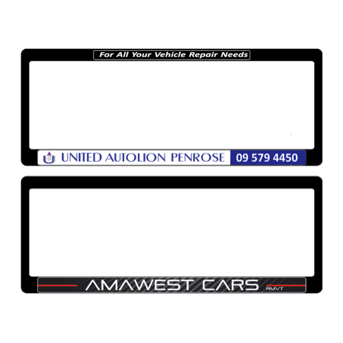 Number Plate Surrounds