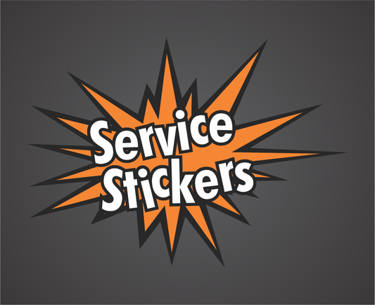 Best Selling Product - Service Stickers