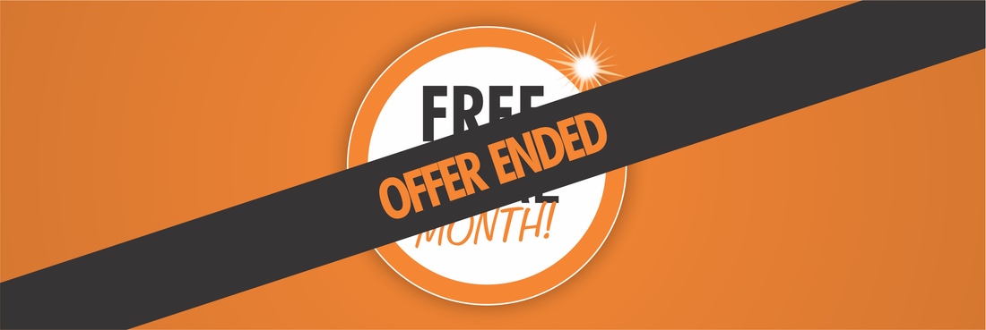 FREE TRIAL MONTH - Offer Ended