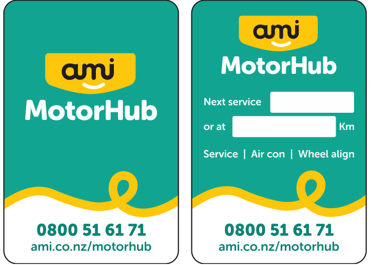 AMI MotorHub - Service Labels 68x45mm