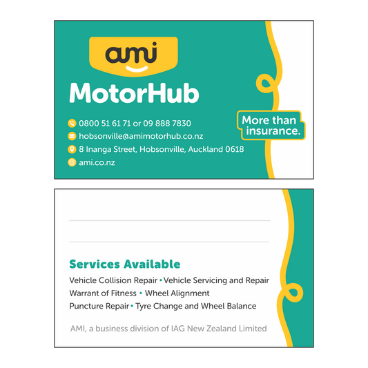 AMI MotorHub - Business Cards