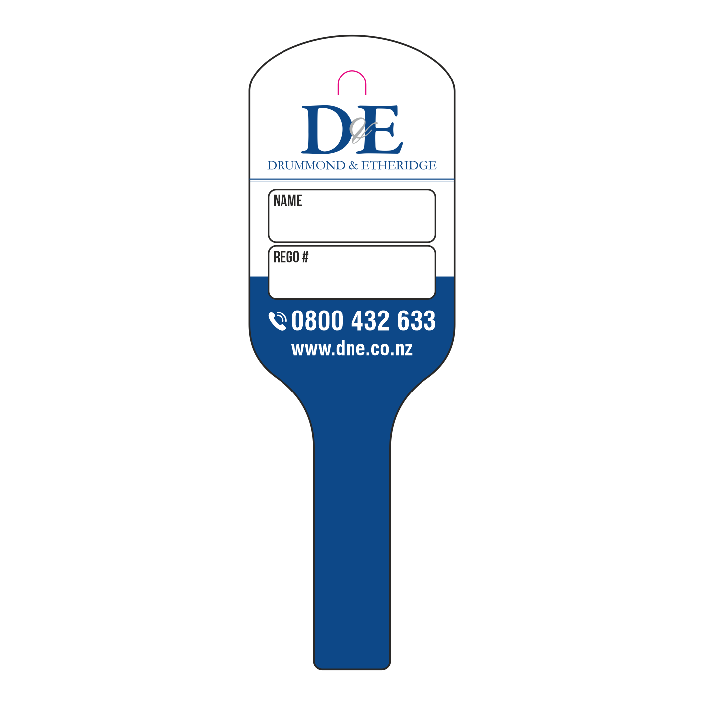 D&E - Quick Keytag