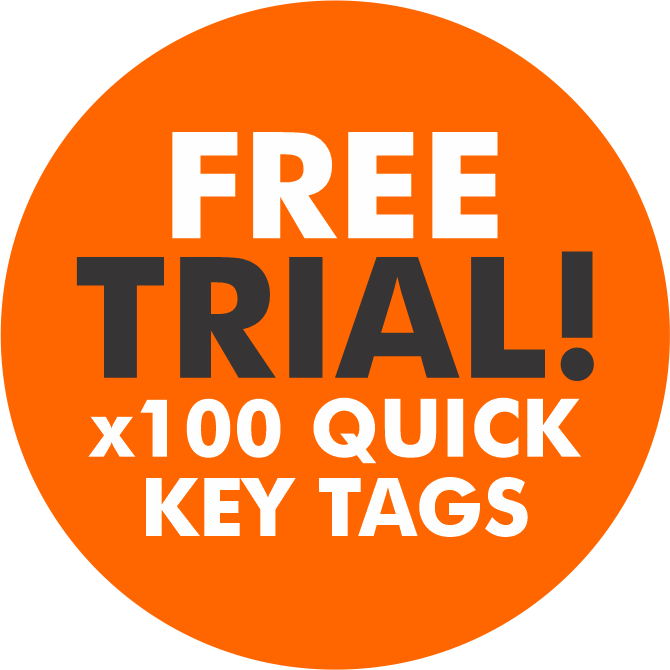 100x Quick Key Tags FREE TRIAL