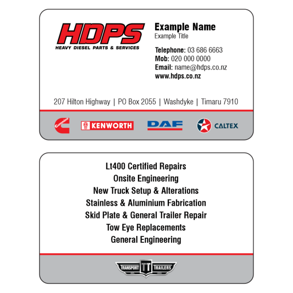 HDPS - B-Cds Hilton Highway