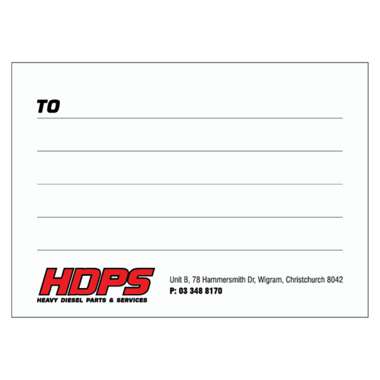 HDPS - Shipping Label 140x100mm