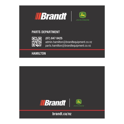 zBrandt - Parts Department Cards