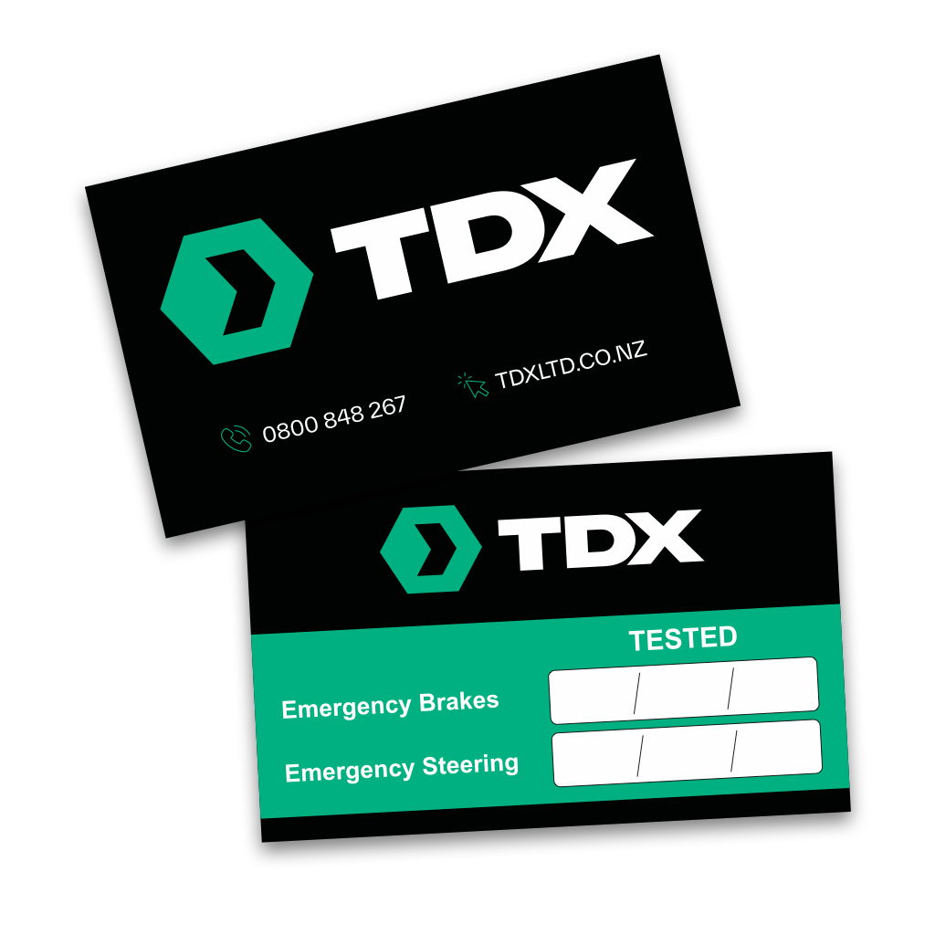 TDX - Emergency Brake Tag