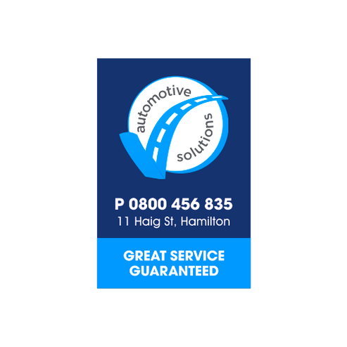 Lube & Service Stickers – Orange Dog