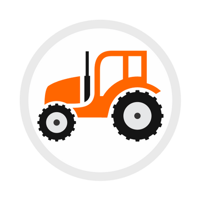 Tractor & Agricultural Synthetic Service Stickers